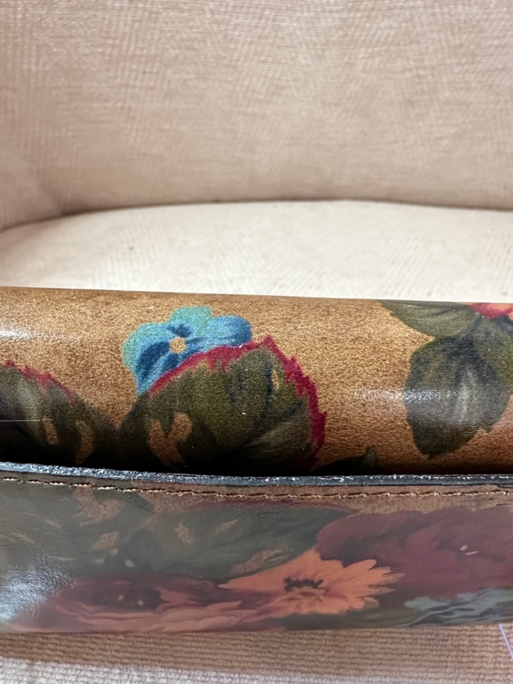 Patricia Nash Multi‑Color Floral Leather Clutch Wallet - Picture 10 of 11